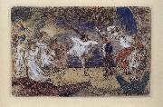 James Ensor The Fantastic Ballet oil